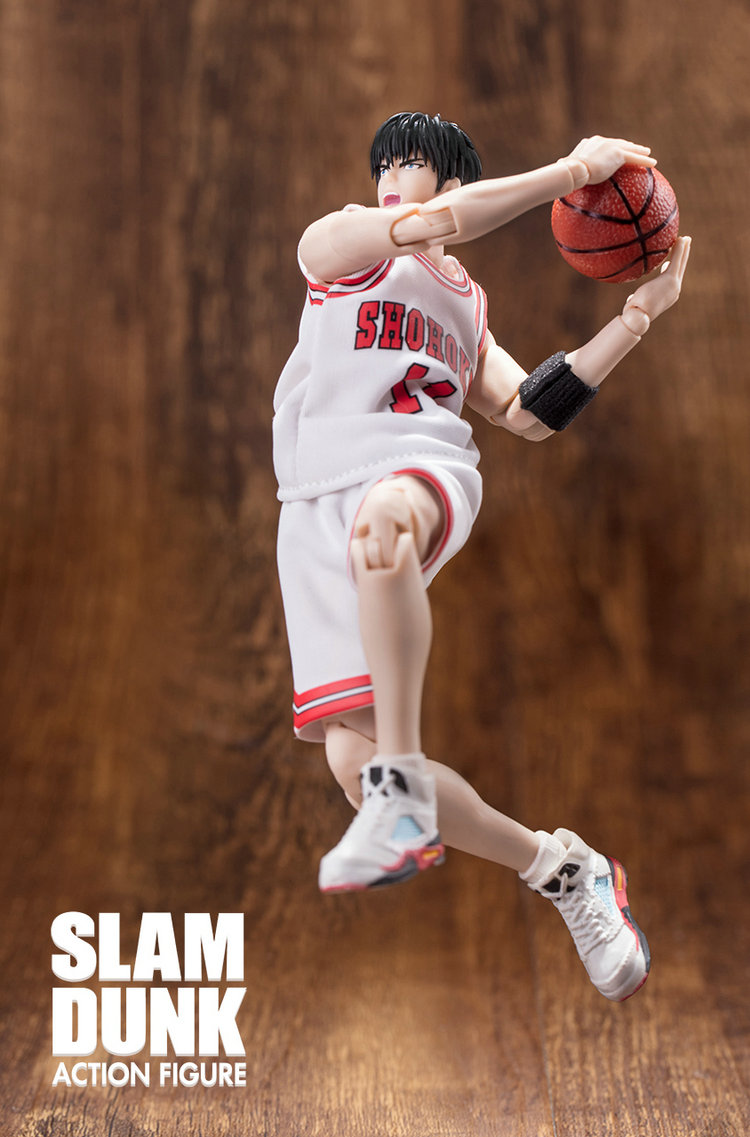 Slam Dunk White 11 Shohoku Rukawa Kaede (White Jersey) Dasin